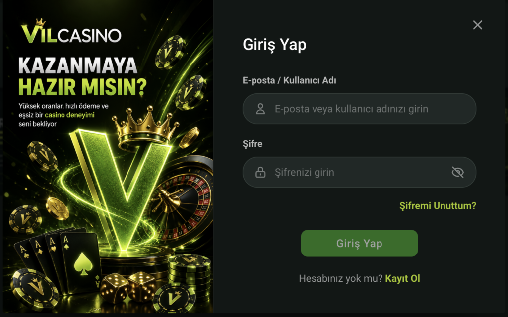 Vilcasino Giriş